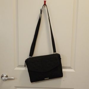 Vera Bradley black crossbody bag